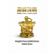 SF旋转木马 Carousel Pendant/Charm/100%AU916GOLD(MM048)