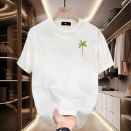 Men's T-Shirt 100% Cotton Coconut Tree Design Creative Local Product