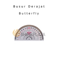 Butterfly Protractor Ruler - 180 Degree Butterfly Protractor