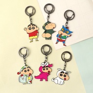 蠟筆小新變身系列金屬鑰匙圈-Crayon ShinChan公仔吊飾 百變造型