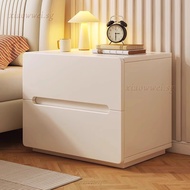 XIAOWWEI Bedside Table Solid Wood 2025 New Model Bedside Cabinet Drawer Cabinet Home Bedroom Bedside