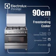 Electrolux EKM9689X Free-Standing Gas Cooker With Electric Oven (90cm)