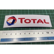 Sticker total oil motor