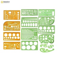 Golden Monkey Drawing Template Ruler - Art Design Comic Curve Board for Mathematical Ellipse