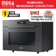 SAMSUNG MC35R8088LC 35L HOTBLAST™ CONVECTION MICROWAVE OVEN / Free Collapsible Storage Box Redeem Fr