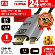 CODE J16F USB Type C 31 Converter to DP Display Port 14 8K PX CDP1M