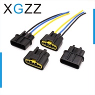 DJ70320YB-6.3-11/21 high current automotive electronic fan 3-hole harness plug QLW-A-B3F-B
