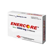 Enercore Box 5's Sachet Soho - D-ribose 5000 mg / Helps Recovery Sick People's Energy, Excessive Spo