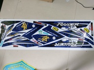 Tem xe suzuki raider mẫu chữ xe hayabusa