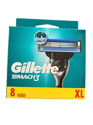 Gillette吉列Mach3鋒速3系列剃鬚刀頭 8片