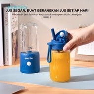 【40K voucher】ecentio blender buah 10 mata pisau mini pop ice juicer pembuat jus rumahan 60W multifun