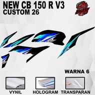 CB150R Sticker New CB 150 r 2021V3 CB150R Striping/ New CB 150 r 2021V3 Sticker Sticker Decal CB150R
