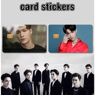 EXO LAY CARD STICKER - LAY ZHANG KAD STICKER - EXO STICKER - KPOP STICKER - ACCESS CARD SKIN COVER
