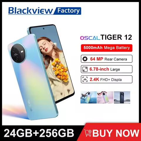 Blackview OSCAL TIGER 12 Android 13 8GB(8GB+8GB expansion) /12GB (12GB+12GB expansion) 256GB 64MP Ca