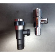 1/2" Chrome Angle Valve / 1/2" WL333 BK Angle Valve / Stopcock Flexible Hose / Stopcock Jamban