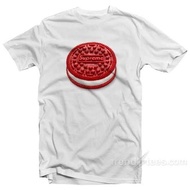 Combed 30S DISTRO SUPREME OREO PLAIN CUSTOM INDONESIA T-SHIRTS