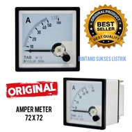 TAB Amperemeter 72x72 (AC ANALOG) Ampere Meter 72 x 72