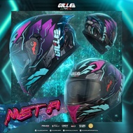 GILLE HELMET GTS V1 META FULL FACE DUAL VISOR