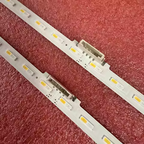2pcs/set LED Backlight Strip For Samsung QE58Q60TAS QE58Q60TAU QN58Q60TAF QN58Q6DTAF BN96-50384A