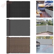 ZHAOX Balcony Shade Cloth, Waterproof 3/5/6M Sun Shading Sails, Thicken Fence Patio Protection  Gard