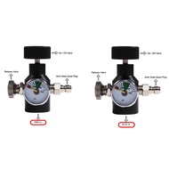 CO2 Tank Cylinder Adapter Connector Kit Thread CO2 Soda Cylinder Refill Adapter with 3000Psi Pressur