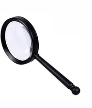 Handheld 10x Magnifier Children's Old Reading Clock Watch Expansion Mirror Optical Glass HD 175mm Pl