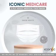 Iconic 3 Ply Medical Face Mask - Signature (50pcs)