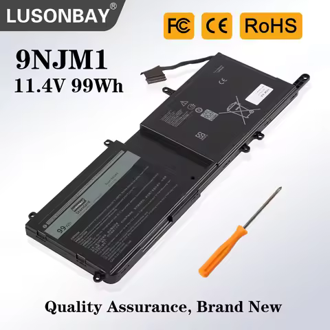 LUSONBAY 9NJM1 8684mAh Laptop Battery For DELL Alienware 15 R3 R4 17 R4 R5 Series P31E P69F 44T2R HF