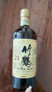 竹鶴 21年 純麥威士忌
