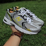 ส่งฟรี 6US 24cm รองเท้า New Balance 530 Silver Yellow Pre-owned Authentic แท้