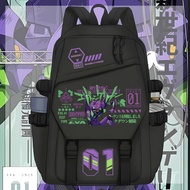 NIU12กระเป๋าเป้ EVA Neon Genesis Evangelion กระเป๋านักเรียนชาย Unit 0 สุดหล่อ กระเป๋าเป้หลายชั้นความจุาดใหญ่