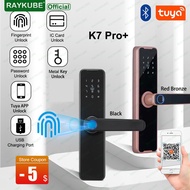 Digital lock Biometric Fingerprint Door Lock K7 Pro  Smart Lock Tuya App Remote Unlocking Keyless Lock