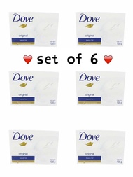 ( set of 6 ) Dove Original Beauty Bar Soap 135g