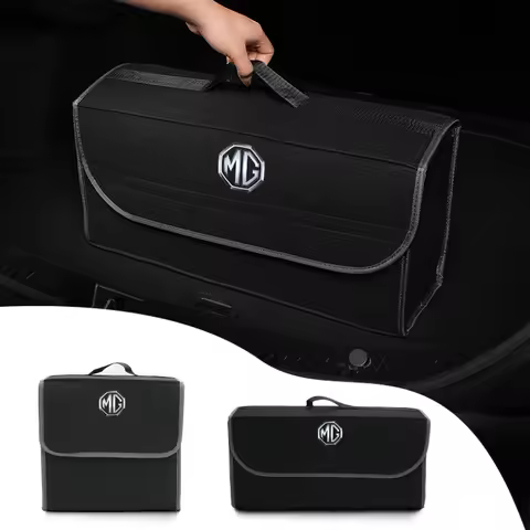 Car Trunk Storage Box Large Capacity Felt Tools Bag Accessories For Morris Garages MG 6 3 5 7 TF ZR 