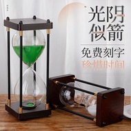 Vintage Hourglass Ornament30/60Minute time hourglass timer Creative desktop decorations for Qixi Fes