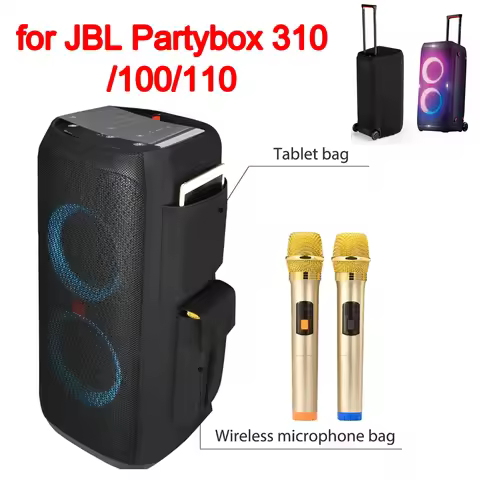 for JBL Partybox 100/110 Speaker Speaker Dust Cover High Elasticity Protective Dust Case Lycra Speak