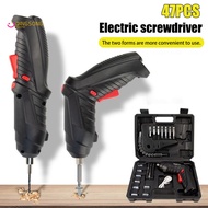 Mini Drill Screwdriver Bit Set Usb Rechargeable Cordless Drill Portable Cordless Electric Screwdrive