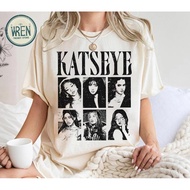 Katseye Short Sleeved The Beautiful Chaos T-shirt  Katseye Gnarly Unisex Tee Pop Band Tee Fans Gifts