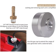 Upgrade Extended Run Fuel Gas Cap Fit for Yamaha Wen 56200i Coleman pm2000i, EF1000is Honda EU1000i 