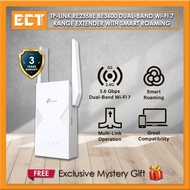 TP-Link RE235BE BE3600 Dual-Band Wi-Fi 7 Range Extender with Smart Roaming and EasyMesh-Compatible