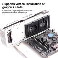 GPU Backplane ระบายความร้อนสำหรับ RTX 3090 3080 3070ชุดกราฟิกการ์ดอะลูมิเนียมแผ่นหลังแหล่งรับความร้อนพัดลมทำความเย็นเย็น Xinggemishuyong