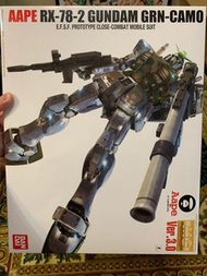 Master Grade AAPE RX-78-2 GUNDAM GRN-CAMO 猿人 x 高達