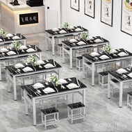 Table Chair Commercial Large Gear Simple Dining Table Chair Fast Food Dining Table Hotel Small Squar