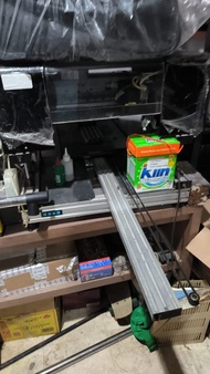 MESIN SABLON KAOS PRINTER DTG DTF DIRECT TO GARMENT FABRIC OTOMATIS A3 L1800 R1390 BEKAS SIAP PAKAI