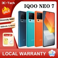 Vivo iQOO Neo7 5G CHINA ROM Smartphone Dimensity 9000 Plus 4nm 120W FlashCharge 50MP IMX766V Camera 6.78 E5 AMOLED Local Warranty