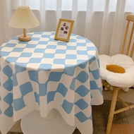 Princess Style Tablecloth Ins Style Dust Cover Small Round Table Ins Style Floor Table Cloth Coffee 