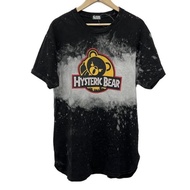 TELIC HYSTERIC GLAMOUR LAMO Dress gray dark Multi mini Women black Short sleeves Direct from Japan S