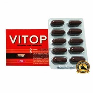 VITOP VITAMIN DOPING AYAM 1 STRIP ORI THAILAND