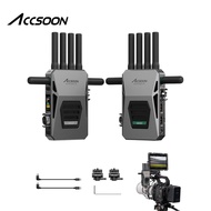 Accsoon CineView Master 4K SDI HDMI Wireless Video Transmitter Receiver, 2.4Ghz+5Ghz+6GHz Tri-Band 8