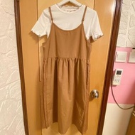 日本 North object de petit文青連身吊帶裙